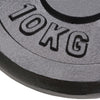 Weight Plates 2 pcs 10 kg Cast Iron - Gymjunior