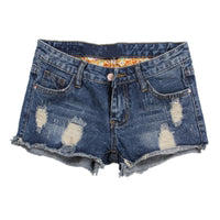 Torn Denim Shorts For Women - Gymjunior
