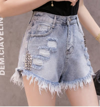 Women Jeans Shorts - Gymjunior