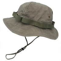 Sun Hat Men Sun-proof Vintage Cotton Tooling Style Bucket Hat - Gymjunior