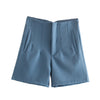 Temperament Simple High Waist Casual Shorts Women - Gymjunior